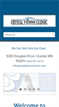 Mobile Screenshot of crystalvisionclinic.com